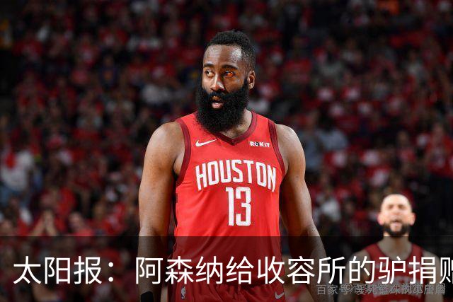 太阳报：阿森纳给收容所的驴捐赠40双球袜，保护它们腿部免受感染